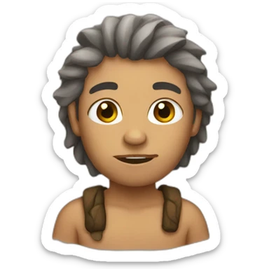 cave dweller sticker