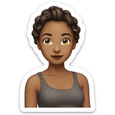 the most beautiful girl in the world sticker