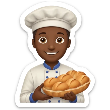 Street Baker man  sticker