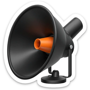 Loudspeaker sticker