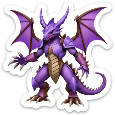 Drapion-Gligar-Gliscor-Pokémon-fusion (full body) sticker