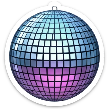 disco ball sticker