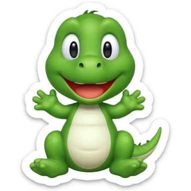 yoshi nintendo
 sticker