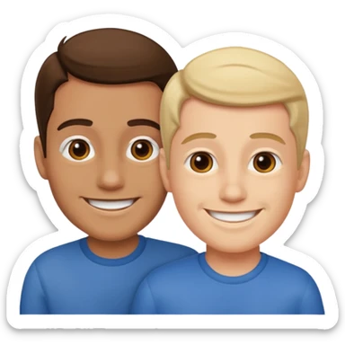 Luca and alberto sticker