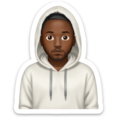 Kendrick Lamar a black artist sticker