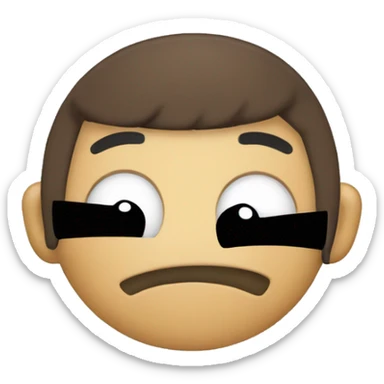 a bfdi character as a emoji sticker