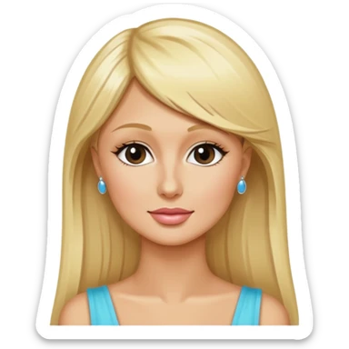 Paris hilton sticker