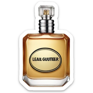 Jean Paul gaultier le perfume sticker
