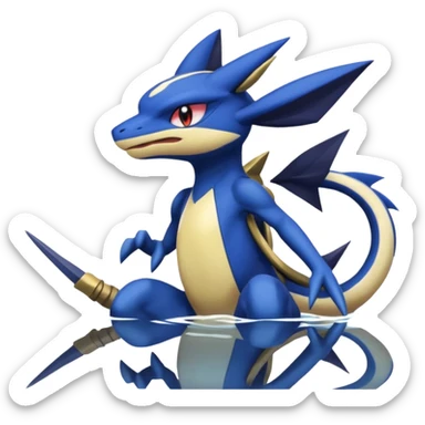 Inteleon-Samurott-Greninja-dusin sticker