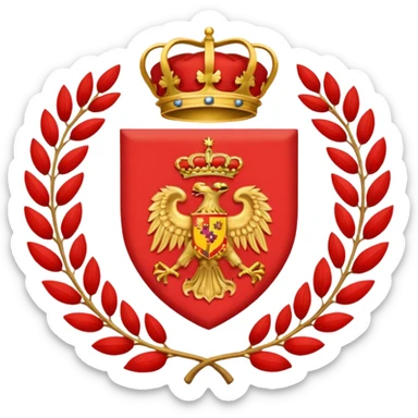 Hazme un emoji con el logo de la falange española sticker