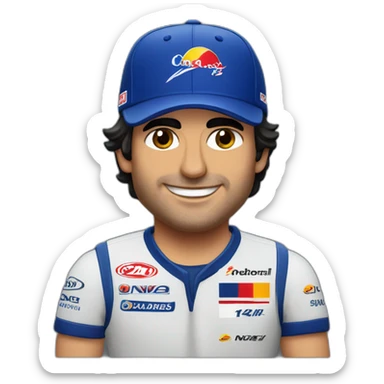 Carlos sainz sticker