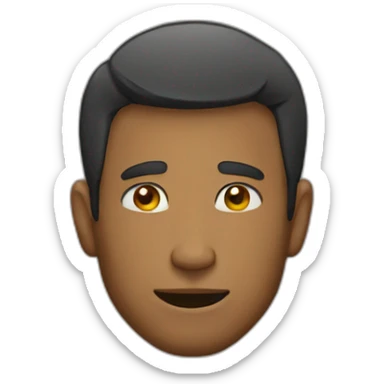 Man a lote of ears sticker