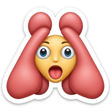 Thyroid gland sticker