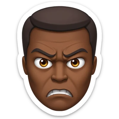 Angry arrogant is tired of idiots powerful being or engity sticker