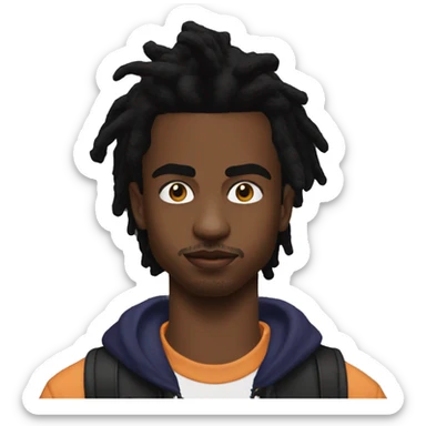 playboi carti front view hd sticker