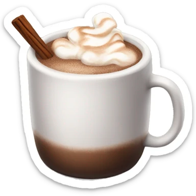 Hot coco sticker