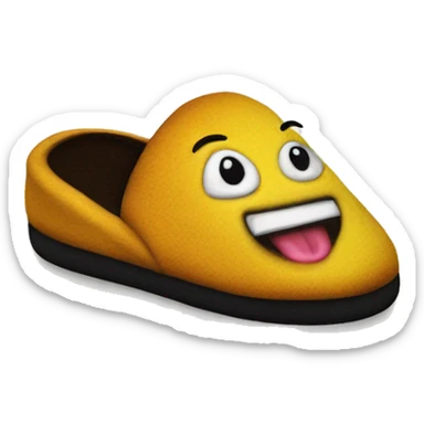 Create a wacky, cool 12 inch pair of slippers for a secret Santa gift sticker