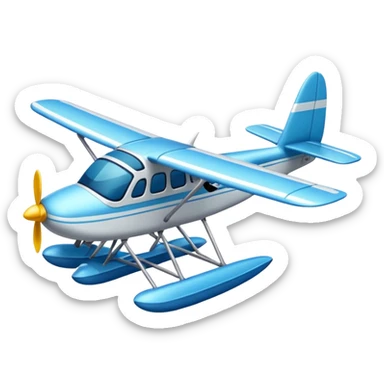 seaplane sticker