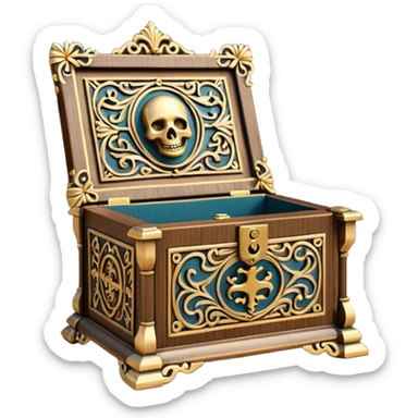 Music box from The Conjuring movie sticker