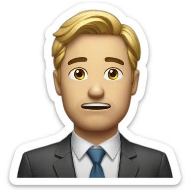 venture capital analyst crying sticker