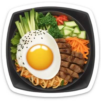 bibimbap sticker