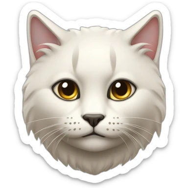 Krokodiel mit Katzen Ohren sticker