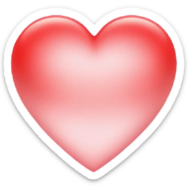 Heart sticker
