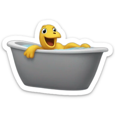 dromadaire qui nage sticker