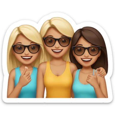 Girls trip sticker