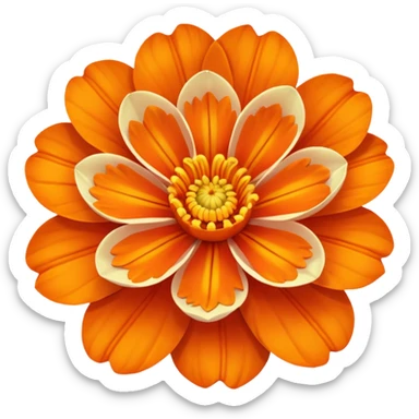 Flor de cempasúchil  sticker