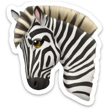 zebra fast and furious sticker
