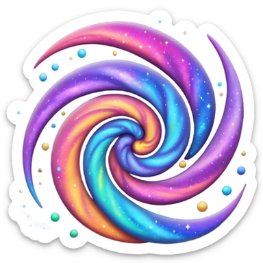Galaxy sticker