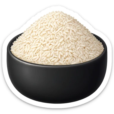  pure white rice,  sticker