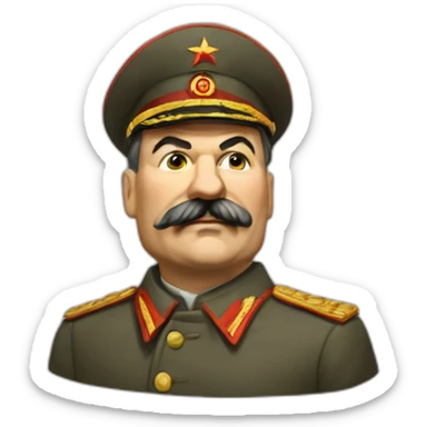 Stalin salue lenin sticker