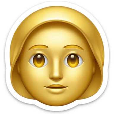dollar face emoji sticker