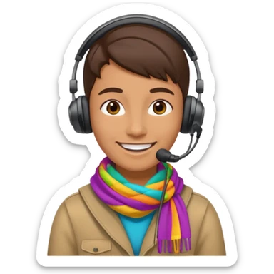 fun museum tour guide sticker