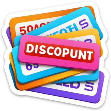 Discount sticker