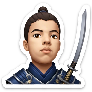 Warrior Samurai sticker