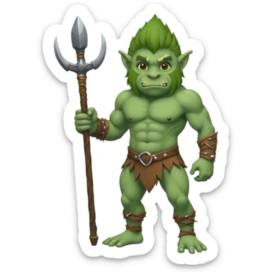 Troll full body sticker