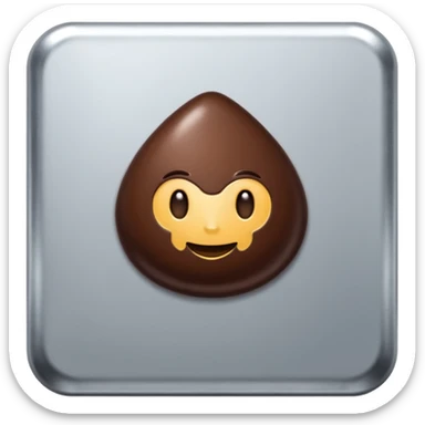 du chocolat emballé dans de l'aluminium sticker