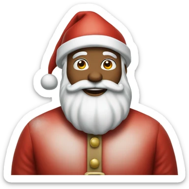 santaclaus y sus renos sticker