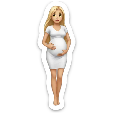 pregnancy view sticker