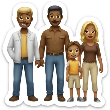 famille sticker