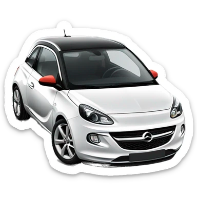 opel adam  sticker