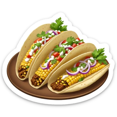 street tacos sticker