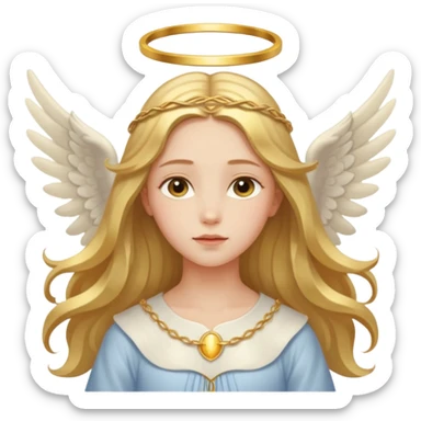 Angel sister sticker