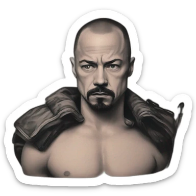American history x with tattoo sticker