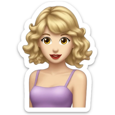 taylor swift namorando sticker