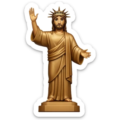 Cristo redentor sticker