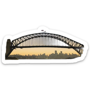 sydney harbour bridge sticker